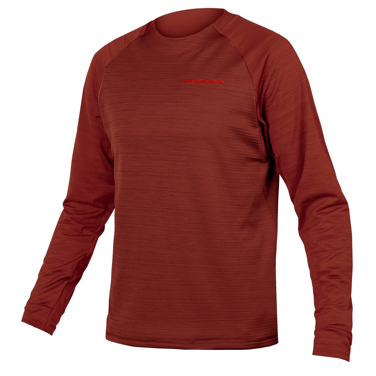 Endura Singletrack Fleece long sleeves jersey - Bordeaux