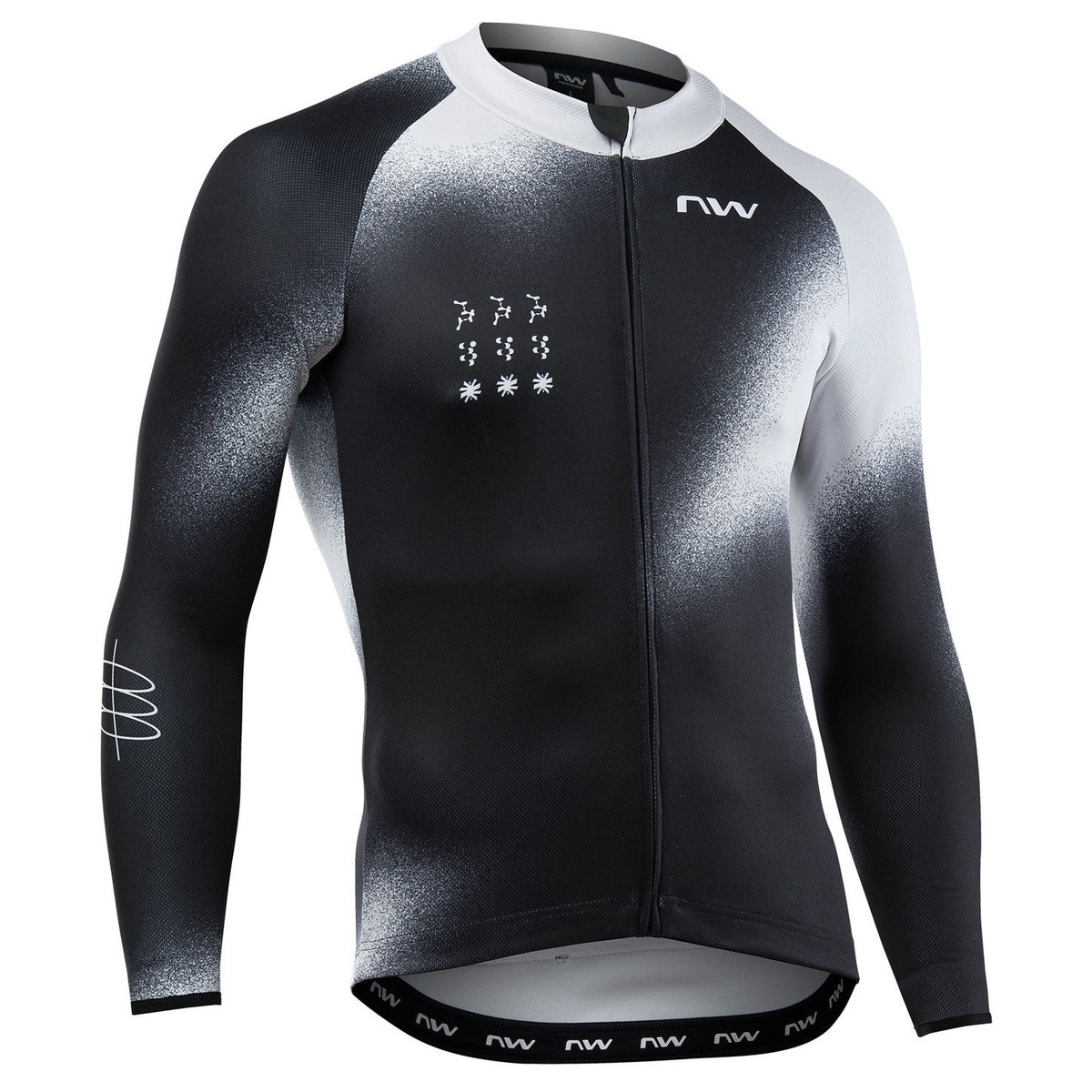 Northwave Blade long sleeves jersey – Black grey