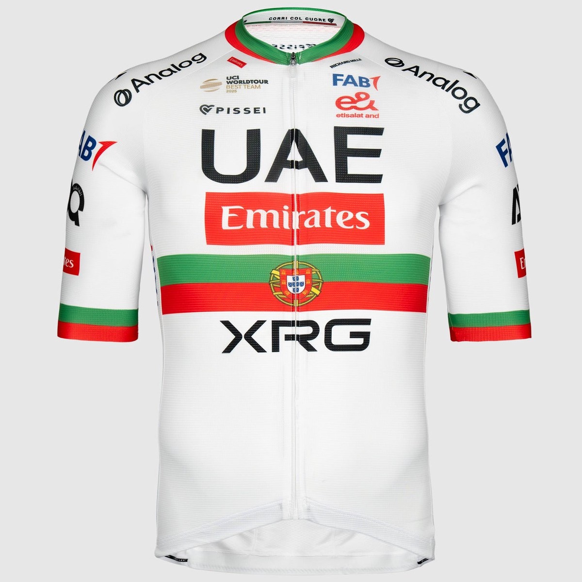 Pissei UAE Team Emirates – XRG 2026 jersey – Portugal champion