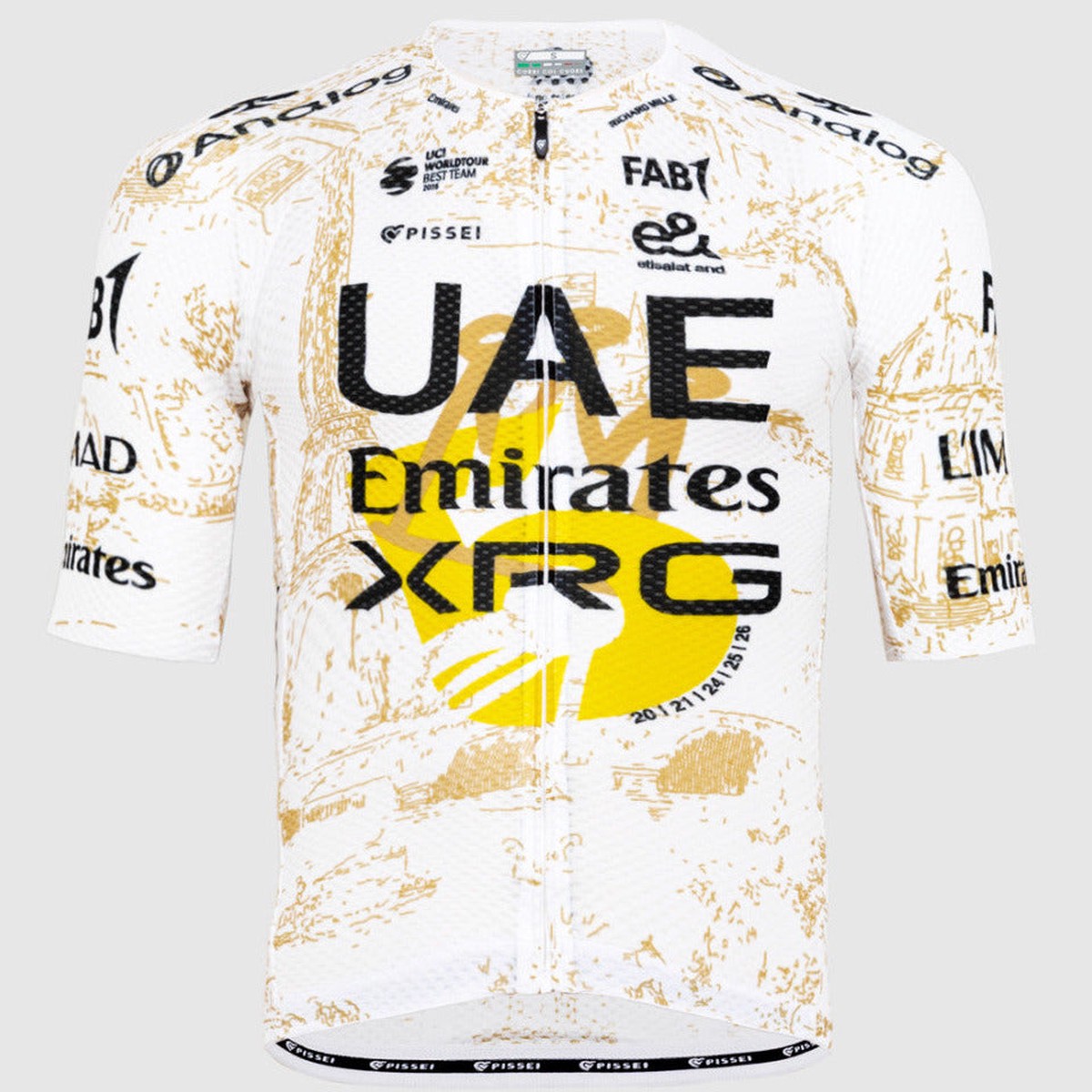 Pissei UAE Team Emirates – XRG 2026 Magistrale Superlight jersey – TDF Celebration