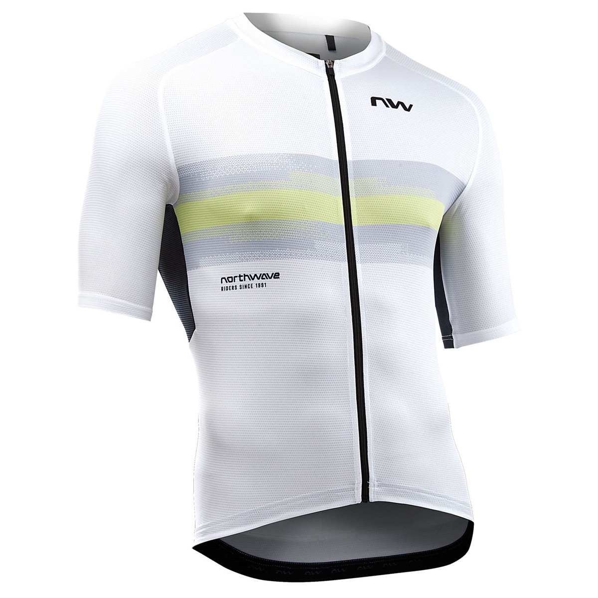 Northwave Force Evo jersey – White yellow