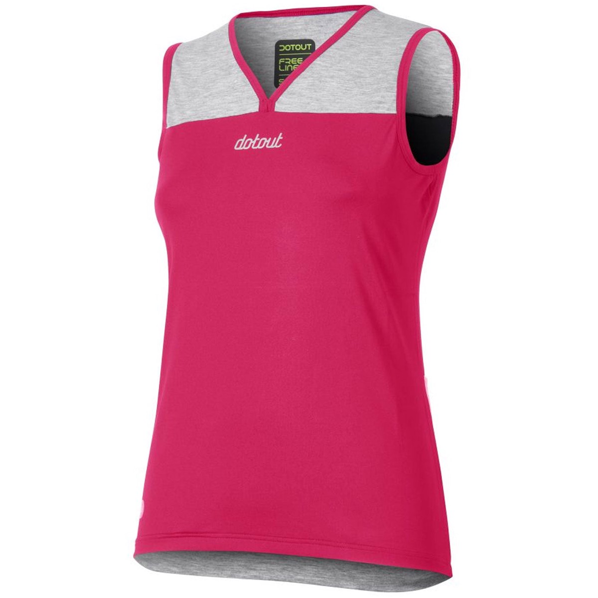 Dotout Flip Muscle woman sleeveless T-shirt – Fuchsia