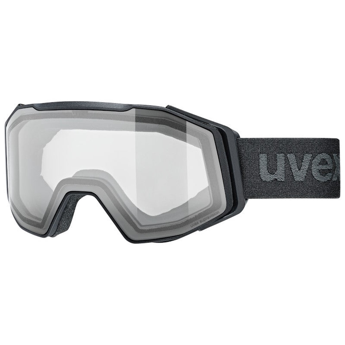 Uvex Gravity Mask - Black Clear
