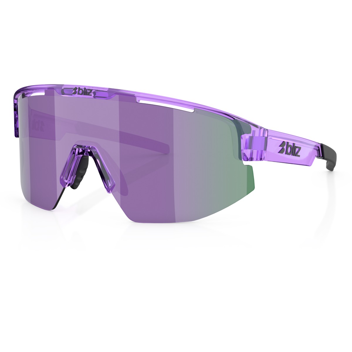 Bliz Matrix sunglasses - Transparent Purple Smoke Purple