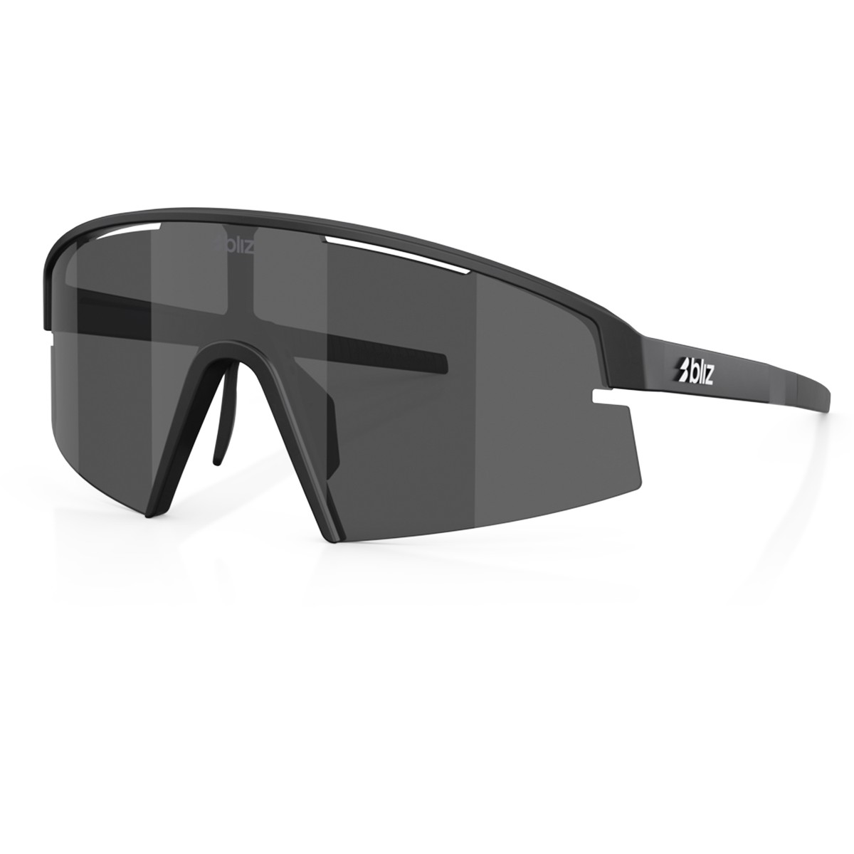 Bliz P006 sunglasses - Matte Black Smoke