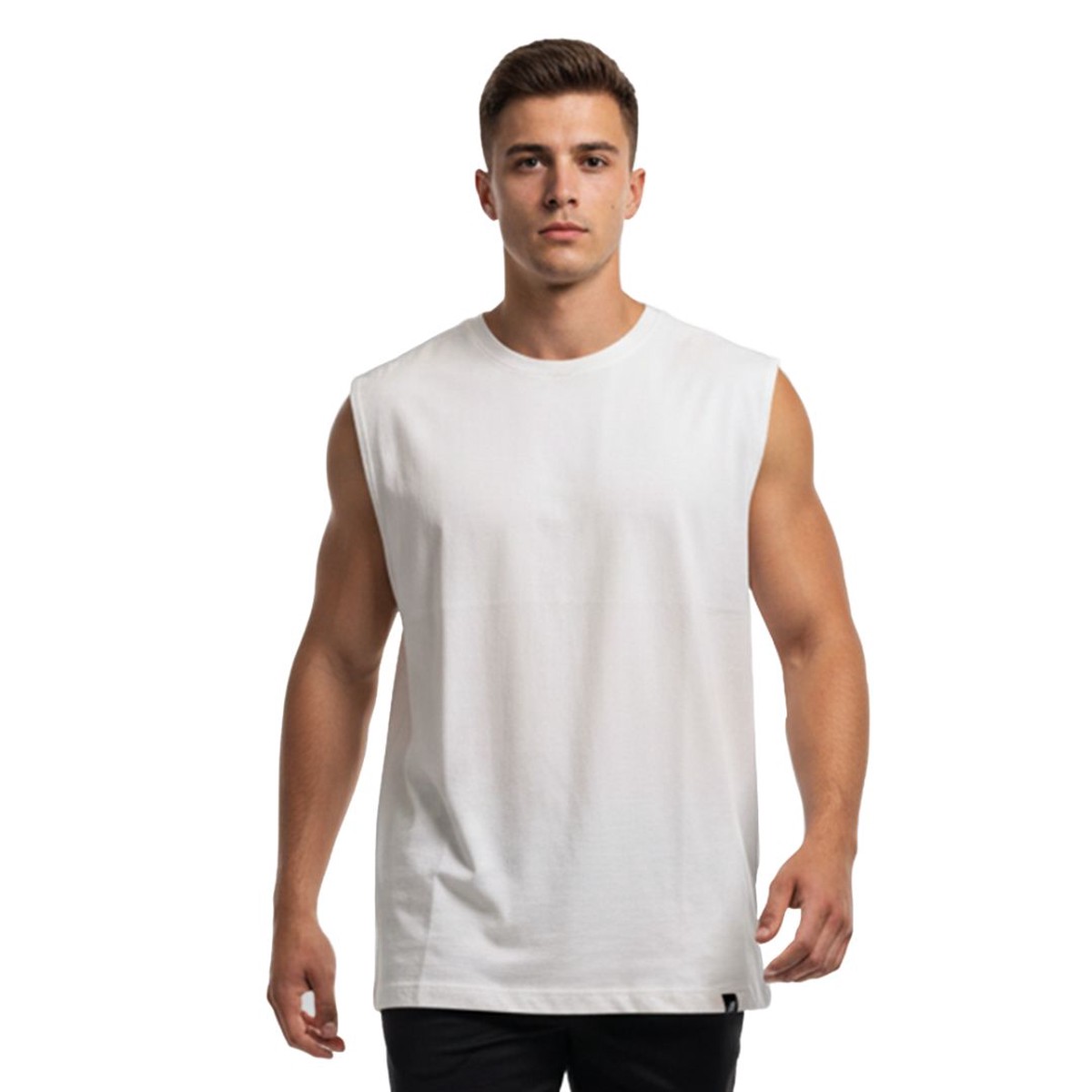 Relaxed Sleeveless Tee