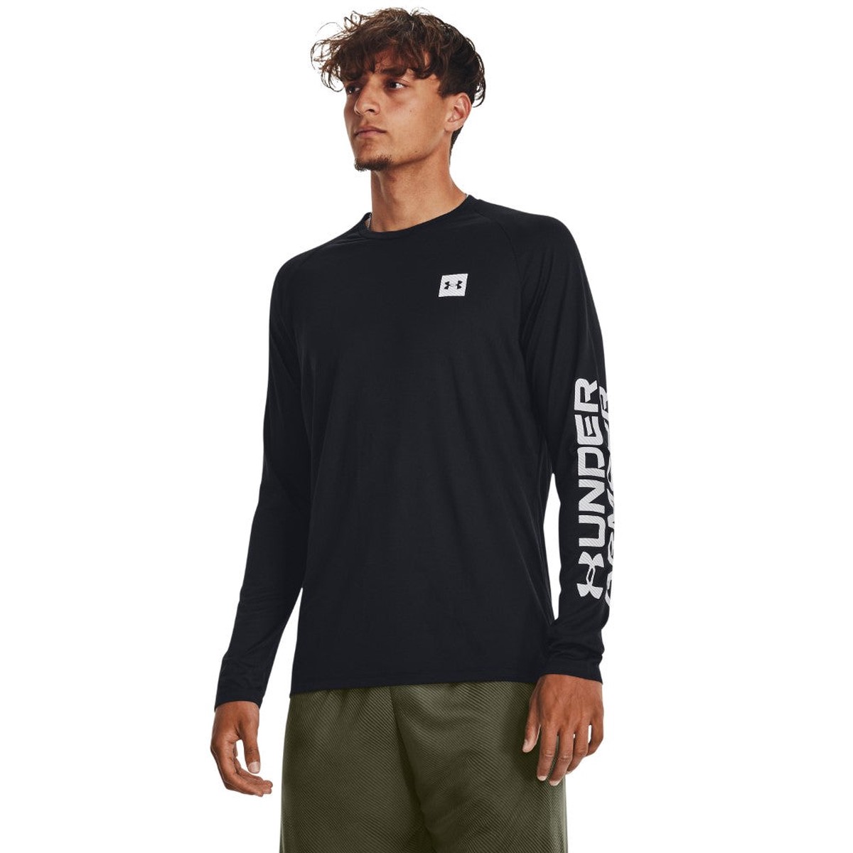 UA Tech Print Fill Long Sleeve T-shirt